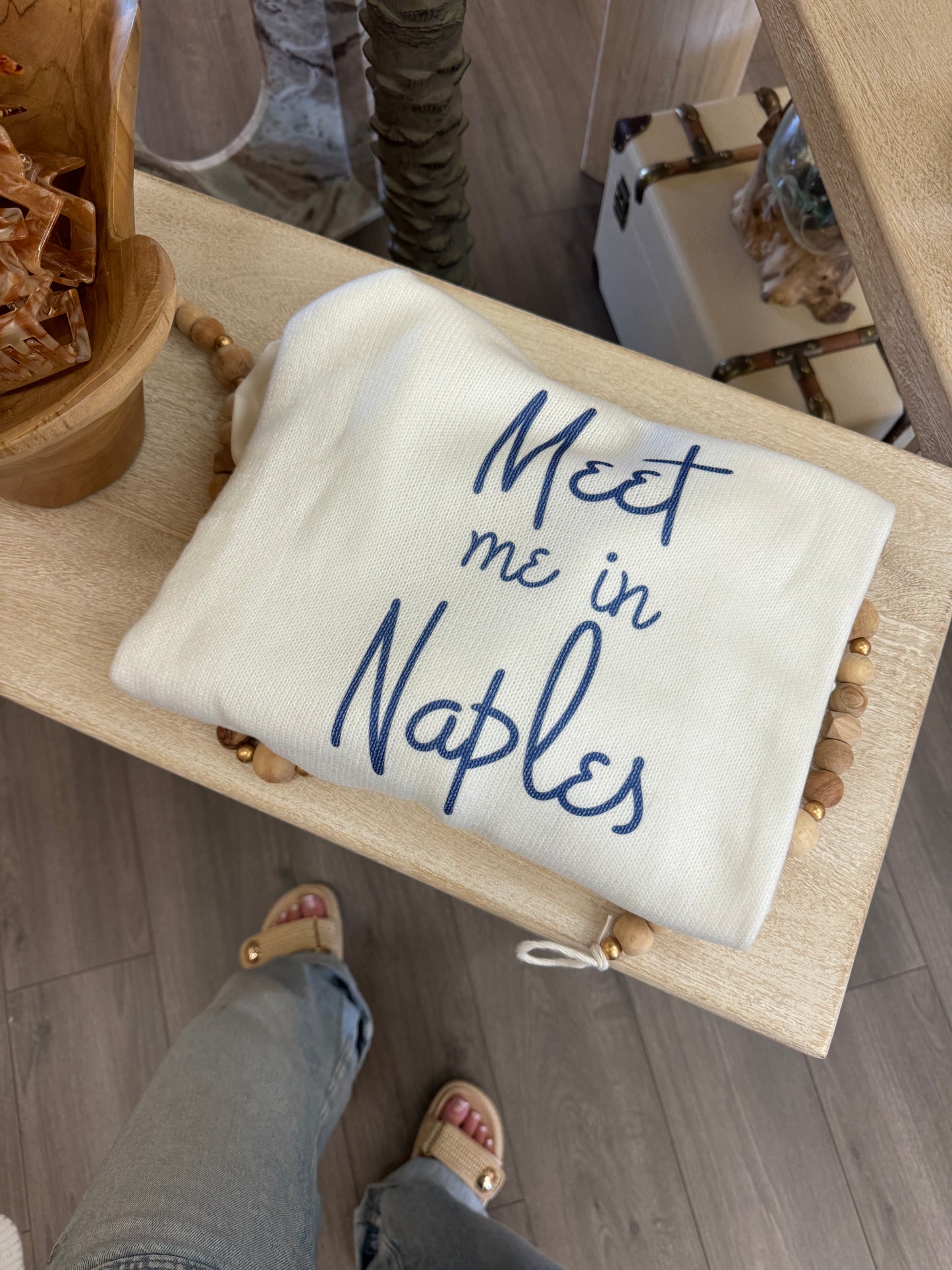 Meet me in Naples sweater