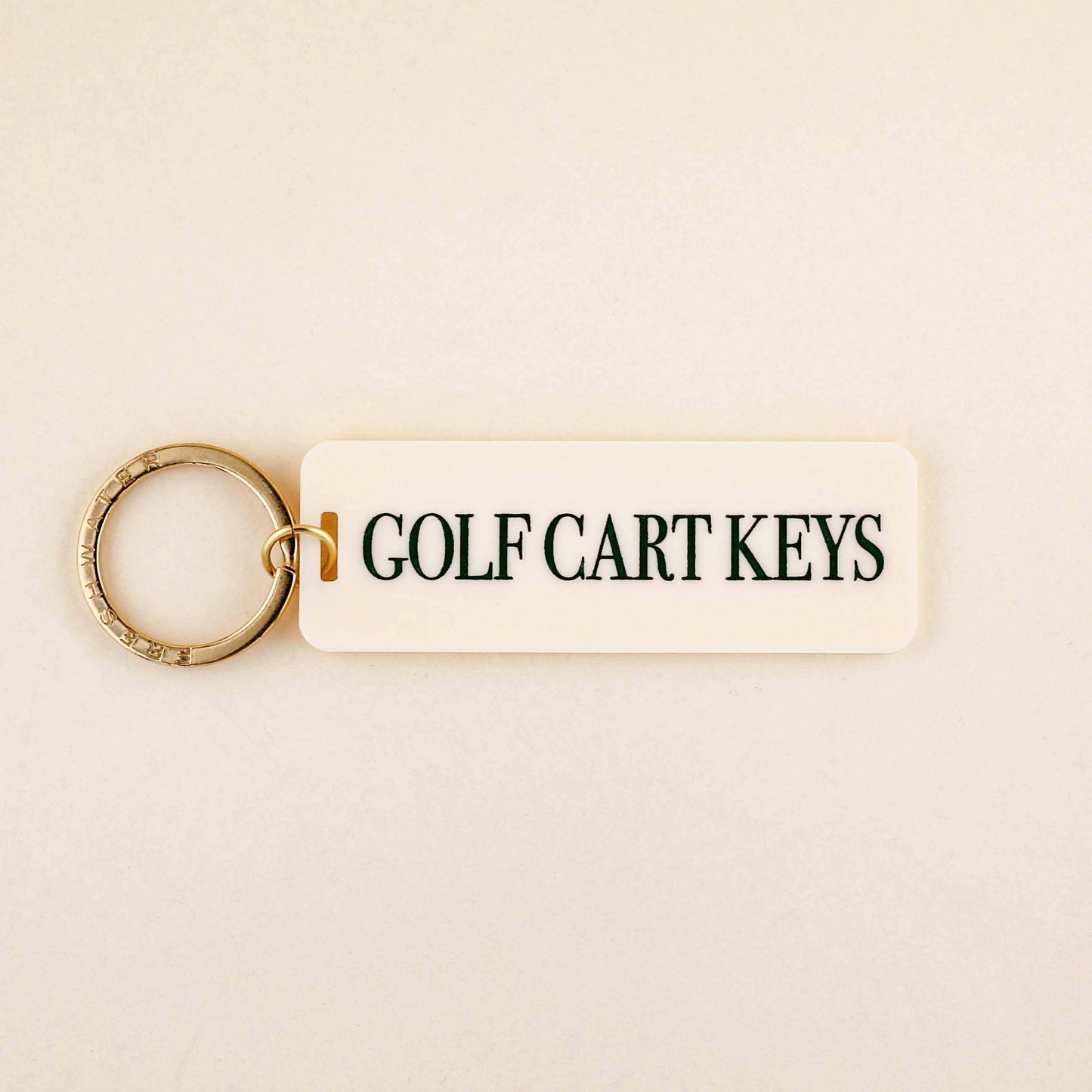 Golf Cart Keys Keychain