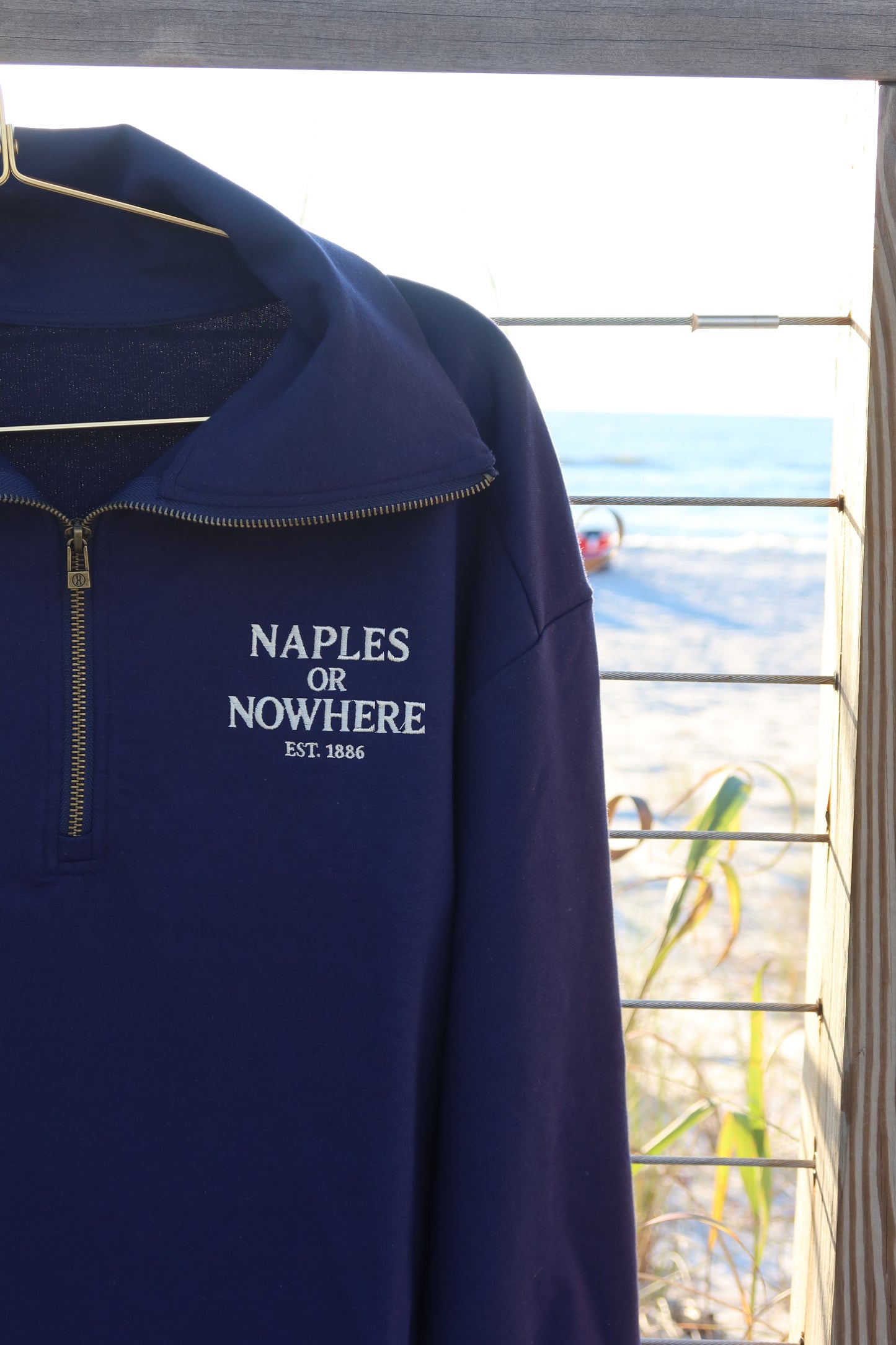 Yacht Club 1/4 Zip - Naples Or Nowhere