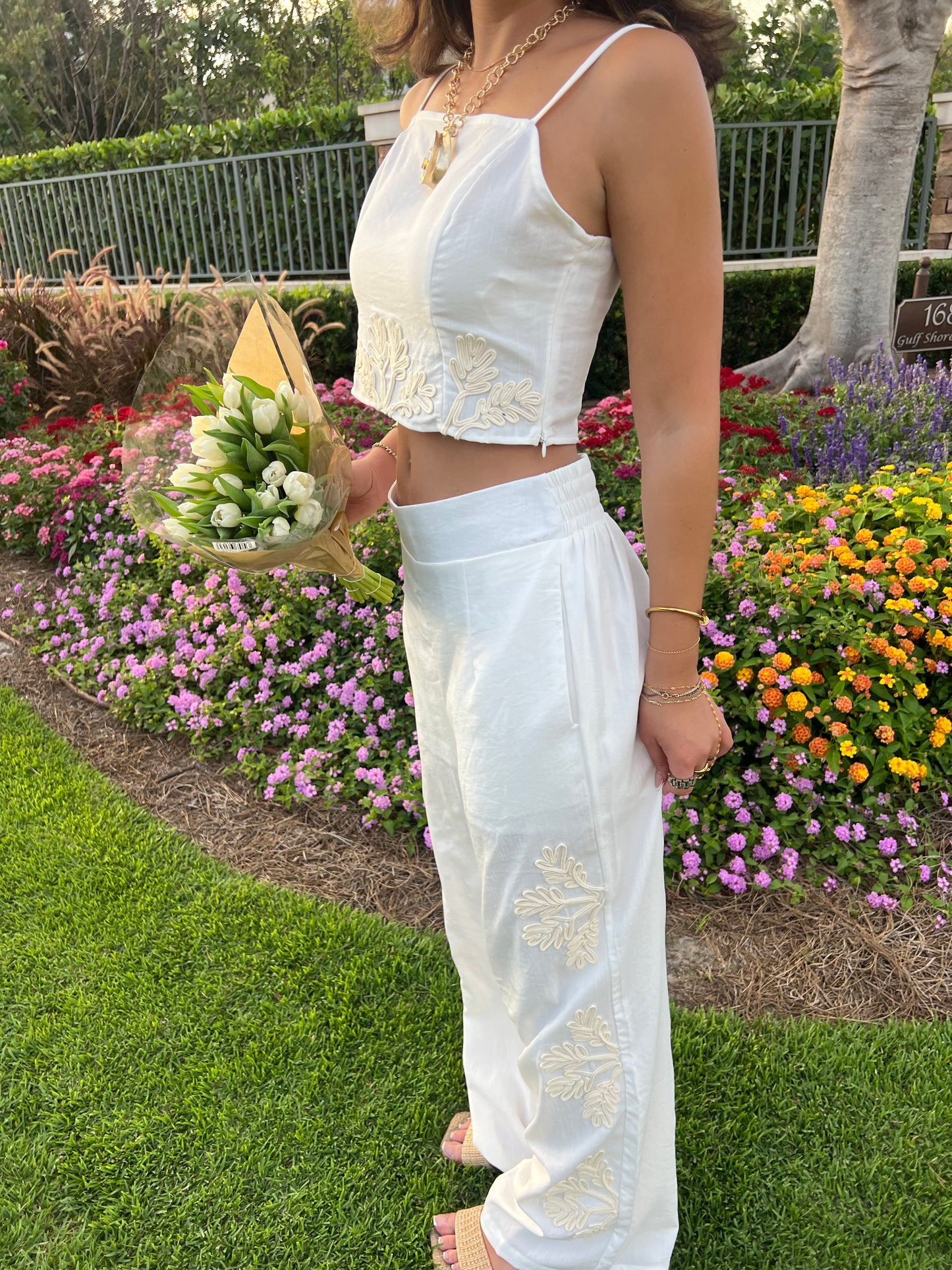 Sunrise Petal Pants Set