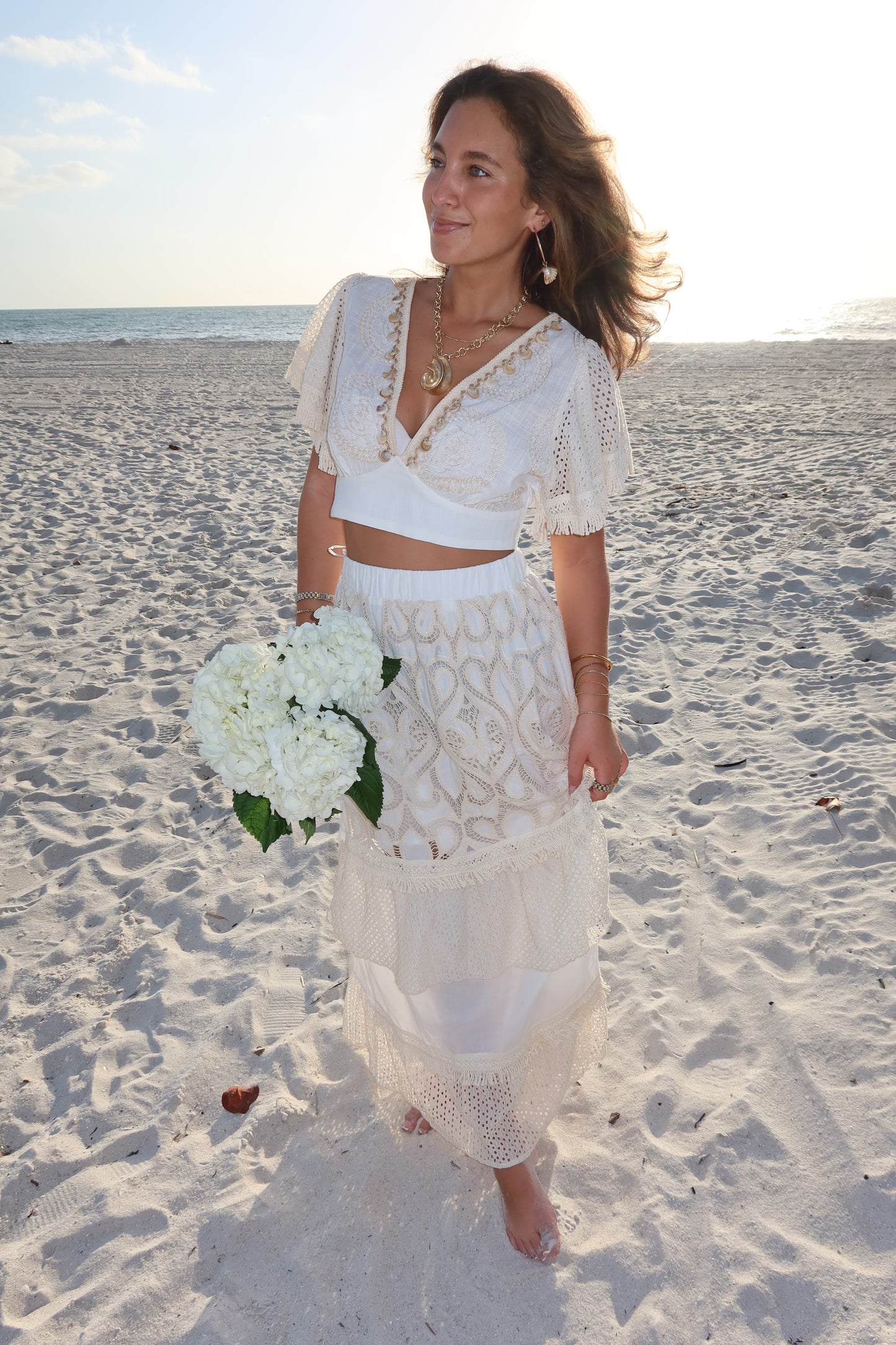 Breezy Lace Top
