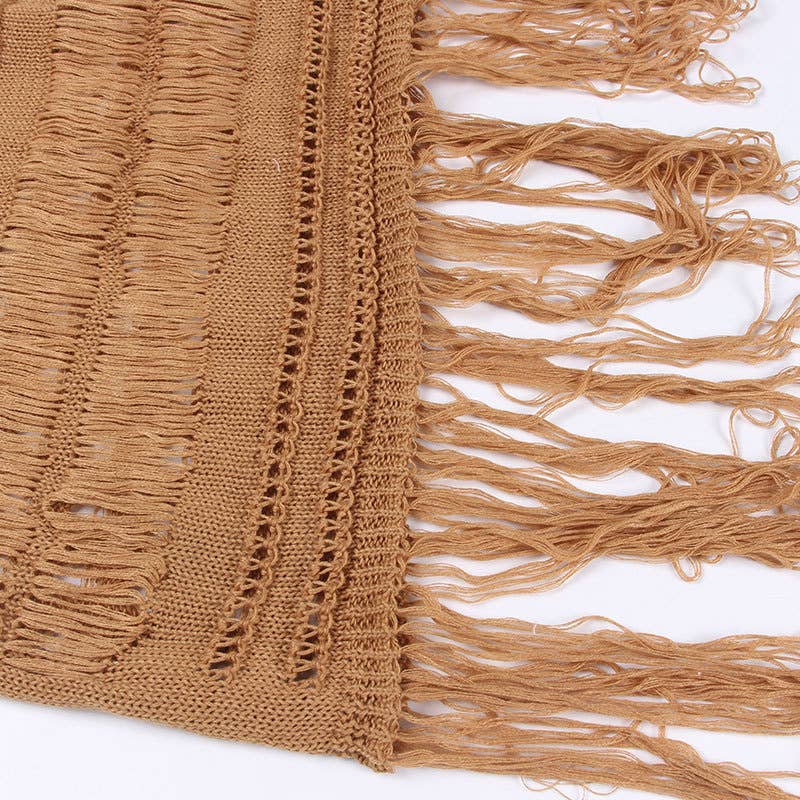 Havana Tassels Resort Wear Dress