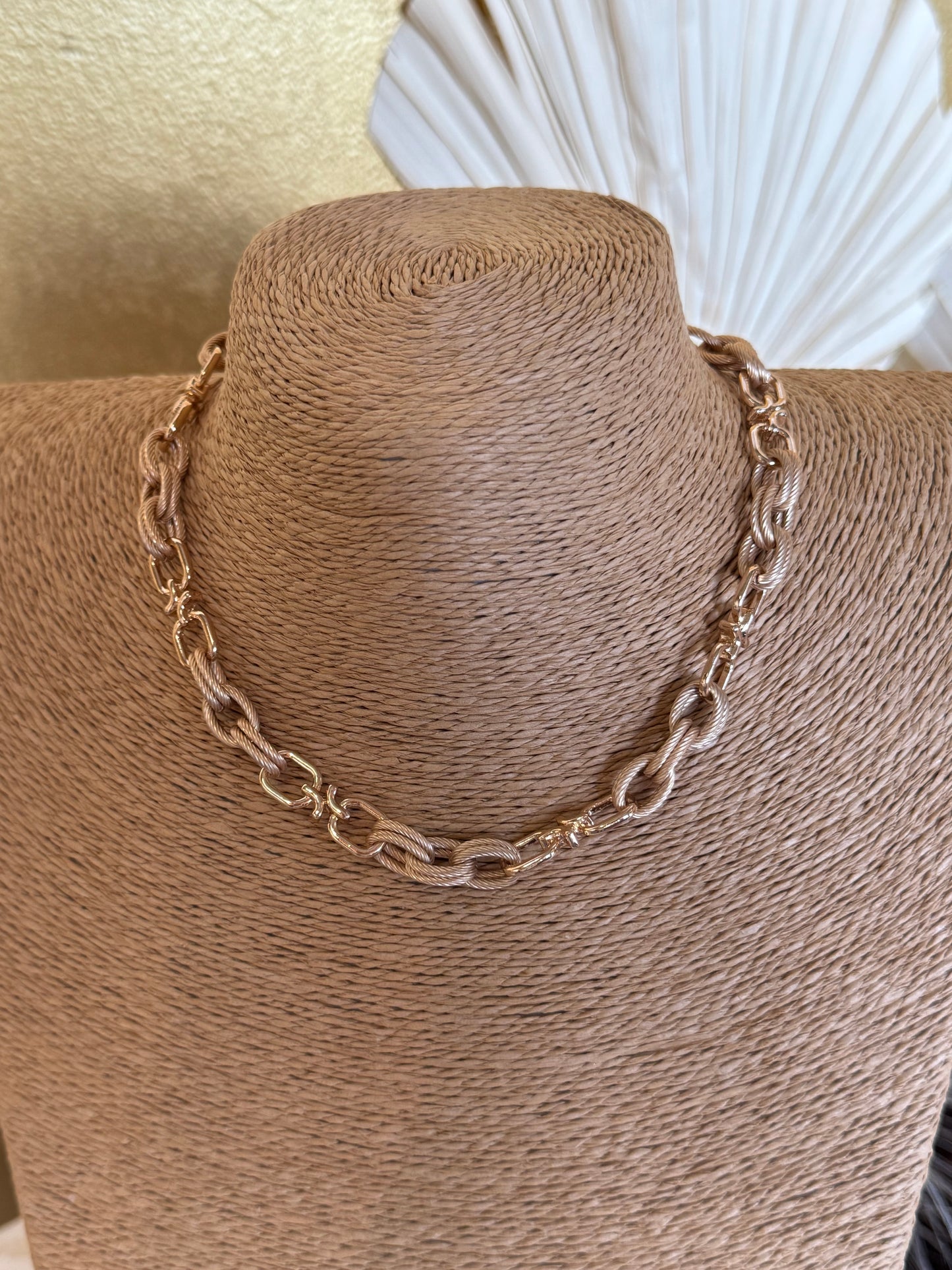 Gold Link Necklace