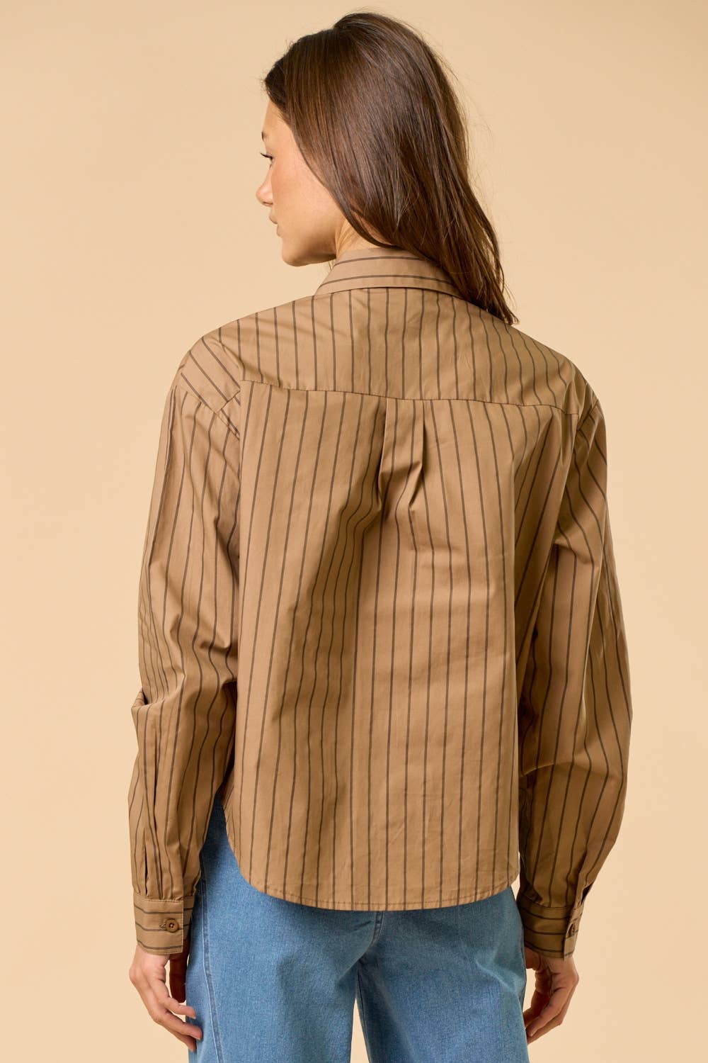 Striped Button Down Shirt