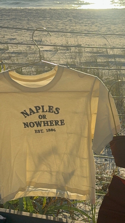 Beach Day T-shirt - Naples Or Nowhere PREORDER