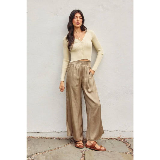 France Wide Leg Pants