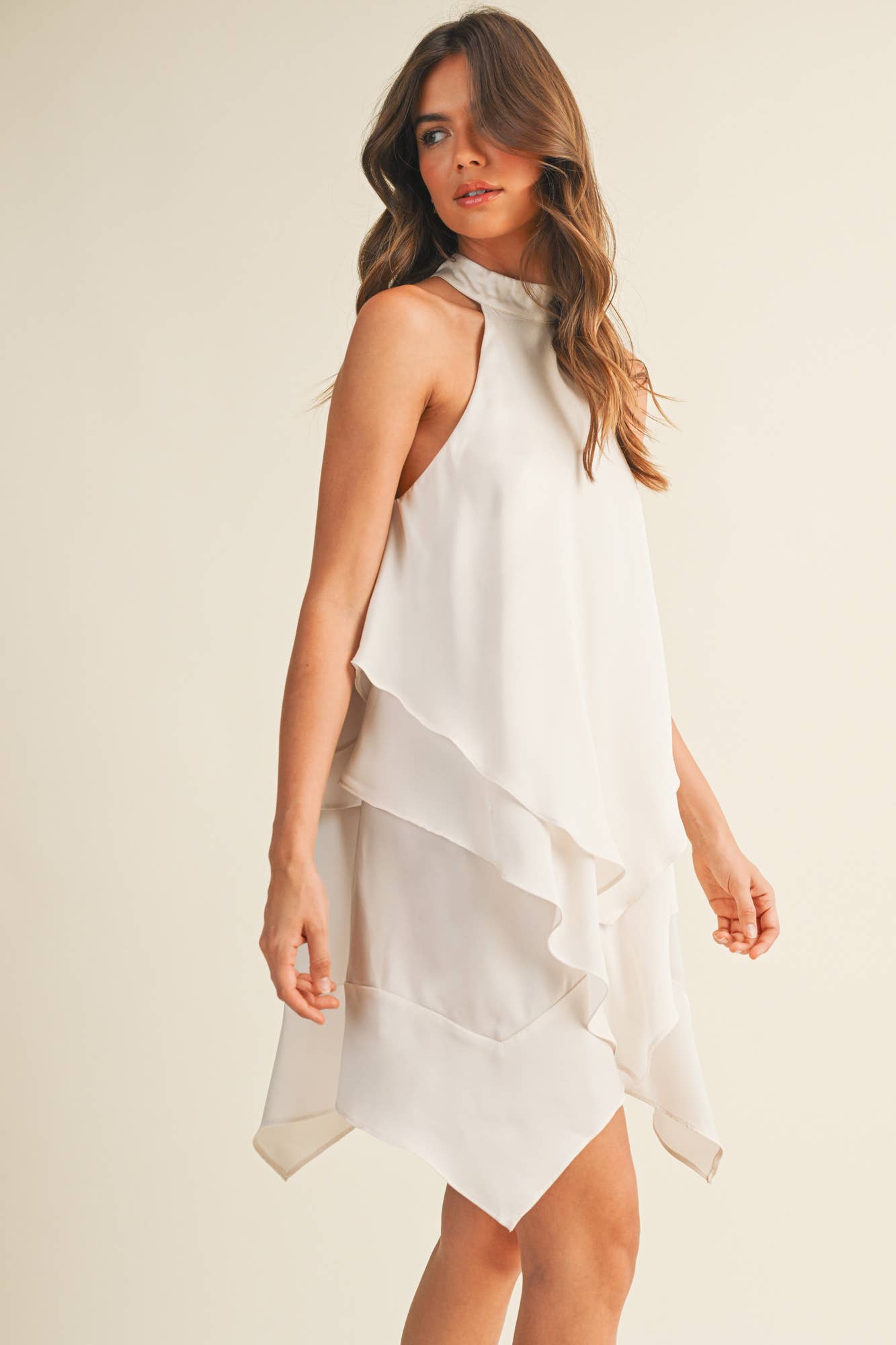 Orchid Halter Dress