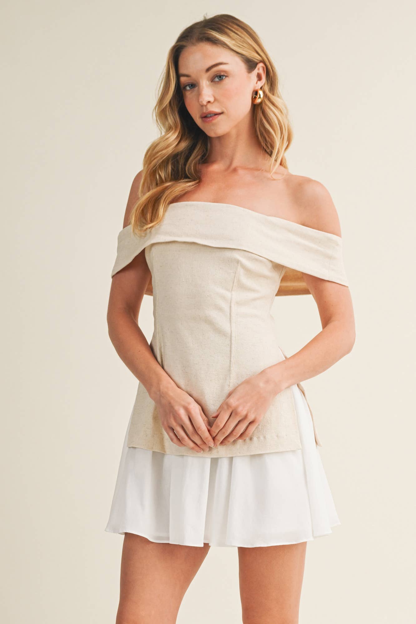 Lindsey Off The Shoulder Dress