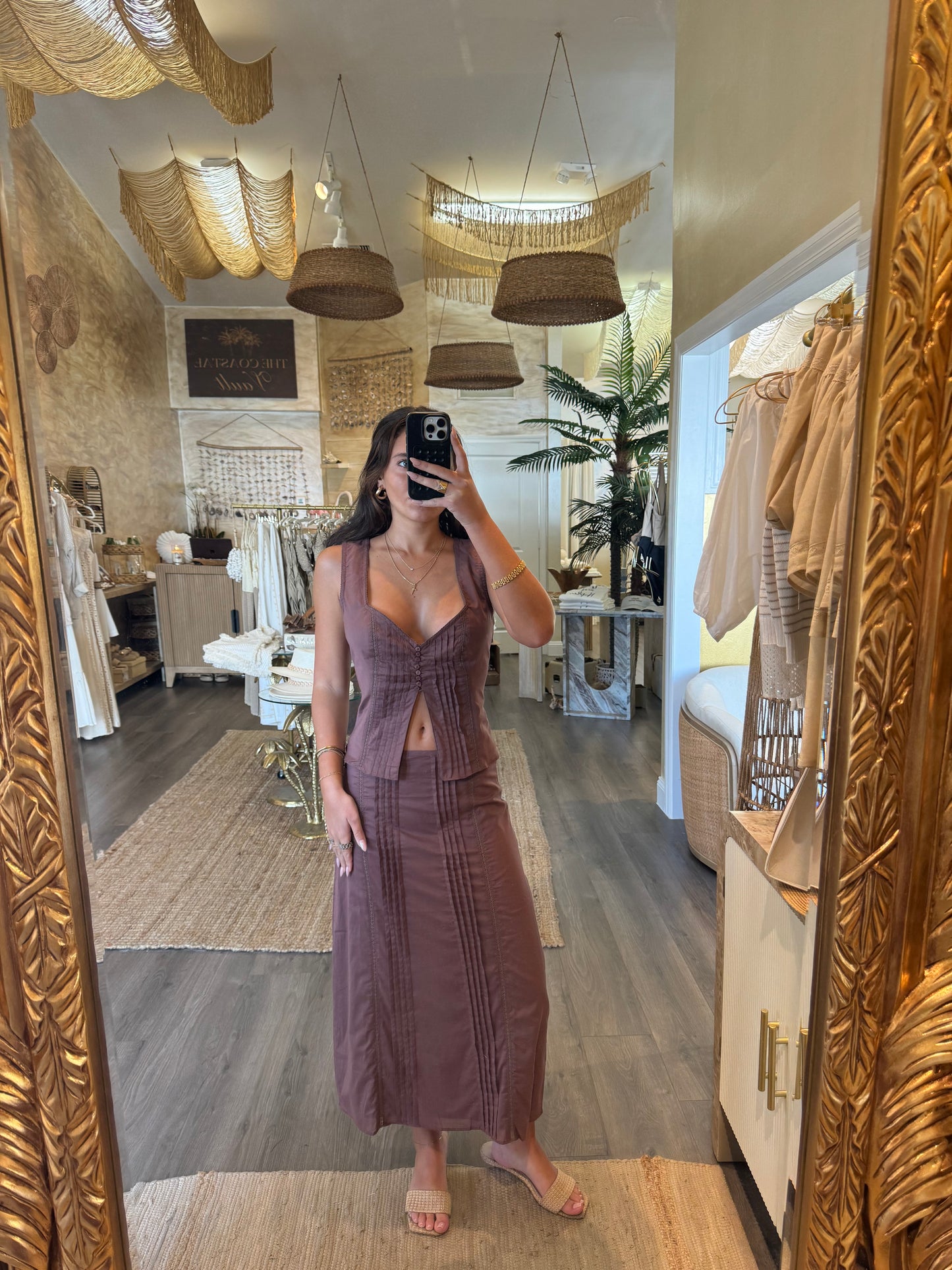 Tide & Thread Top
