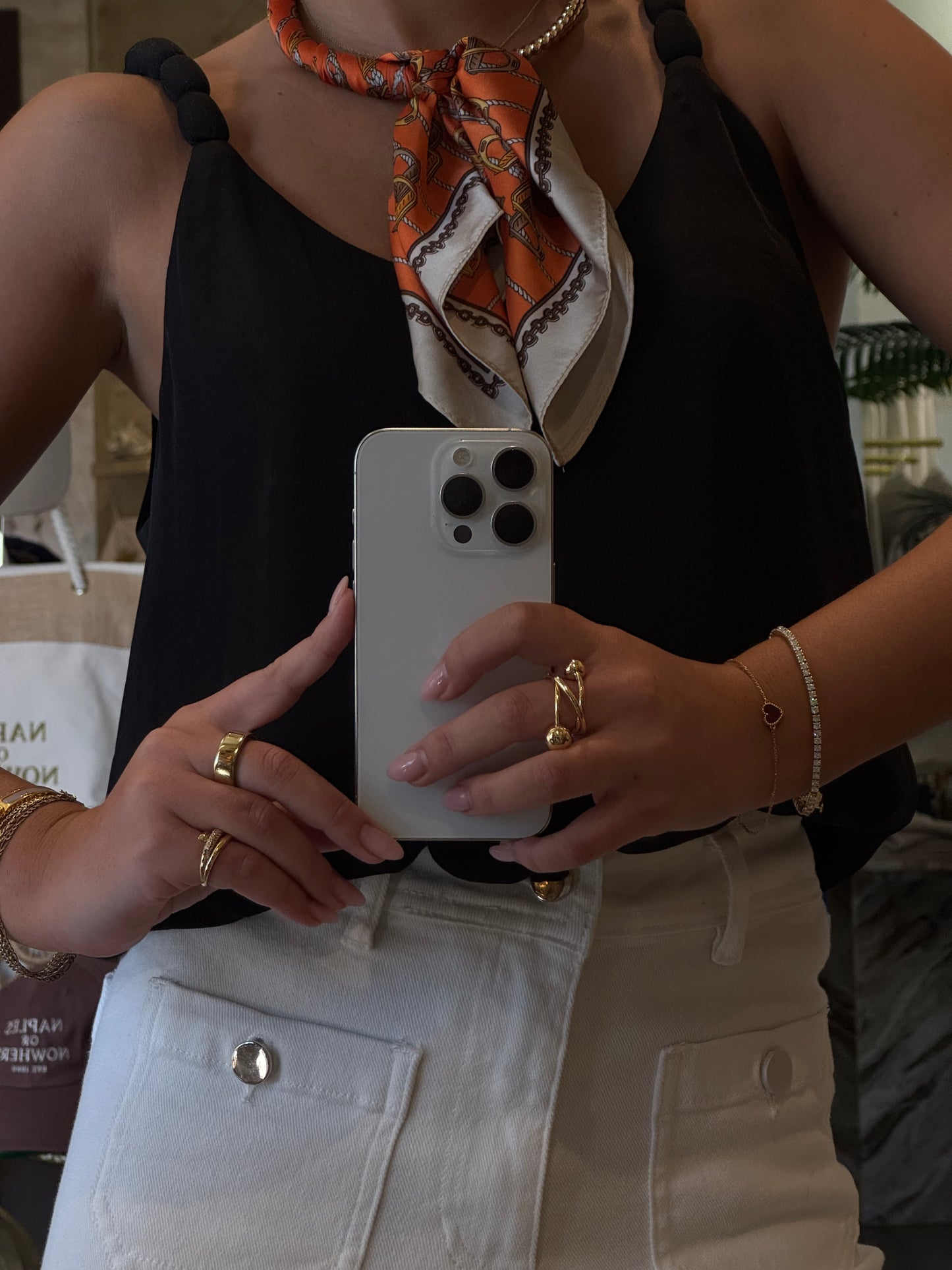 Scarf Necklace