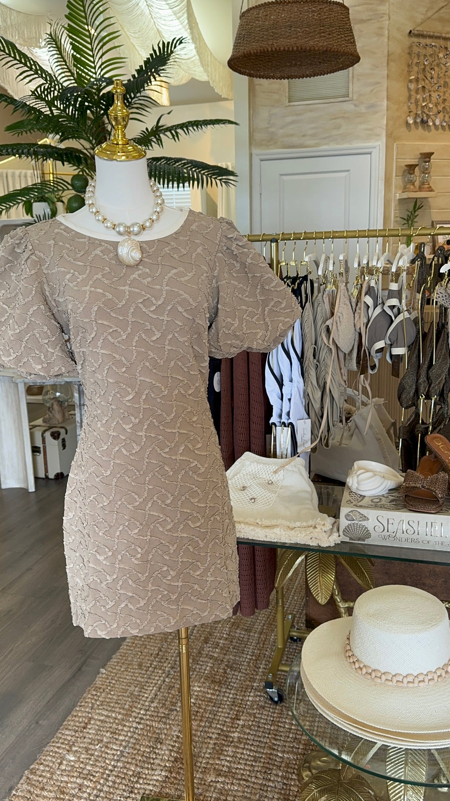 Oyster Bluff Mini Dress