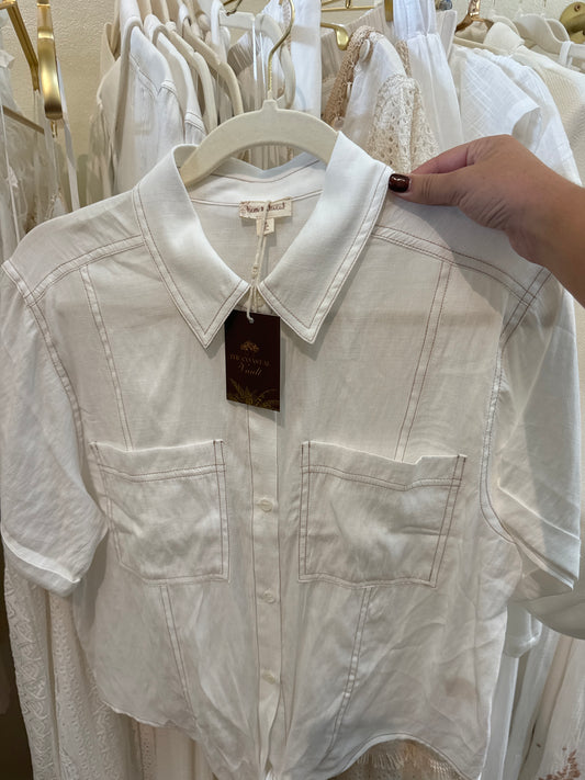 Lush Linen Blouse