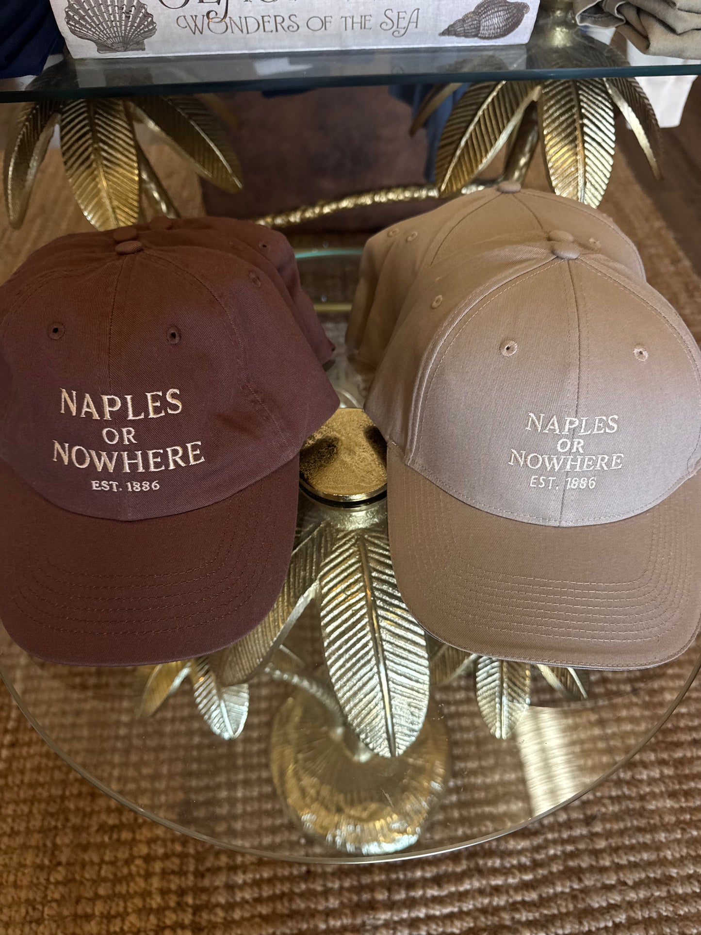 Naples Or Nowhere Hat - Mocha