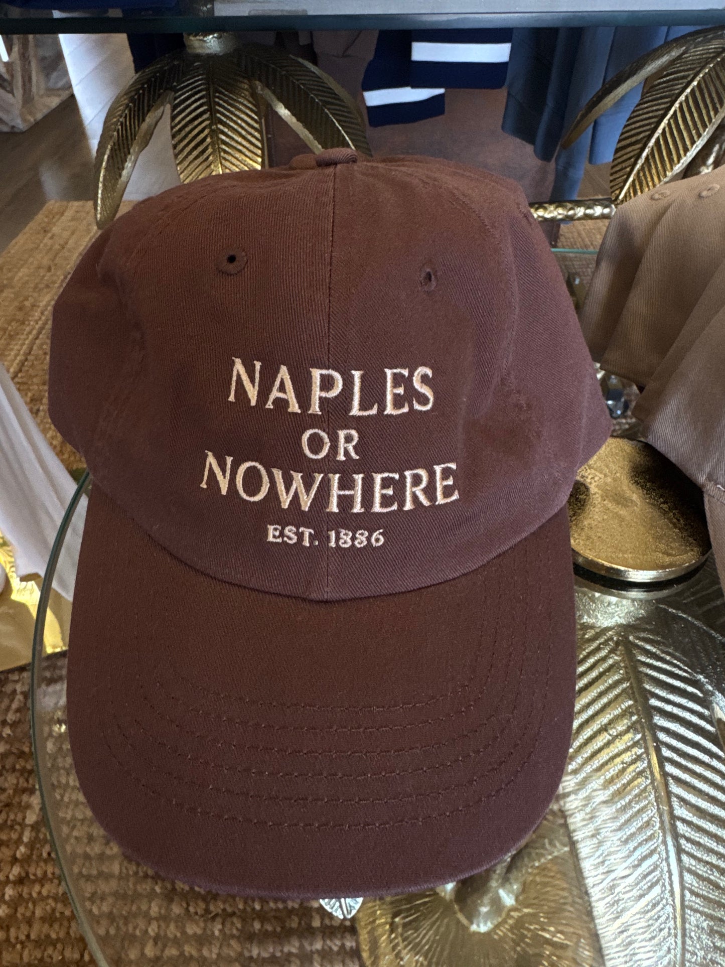 Naples Or Nowhere Hat - Mocha