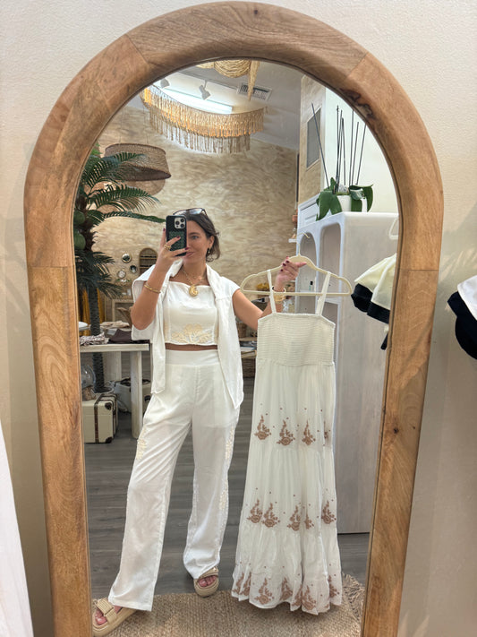Sunflower Midi Dress
