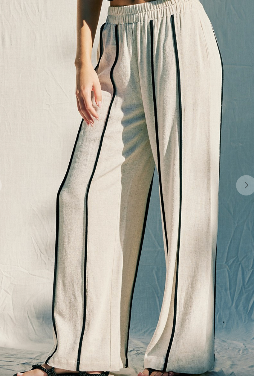 Linen Binding Pants