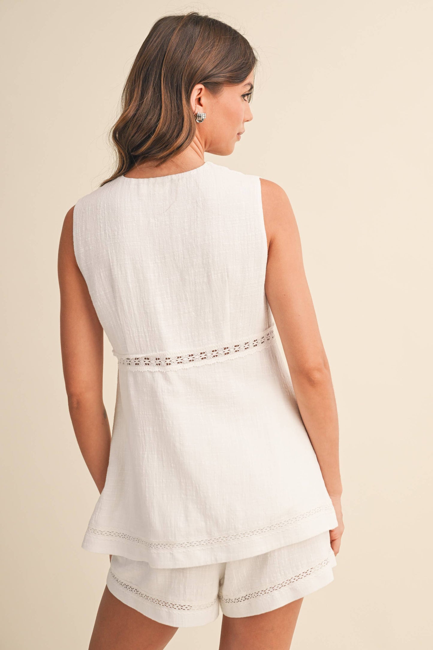 Taylor Linen Shorts - set