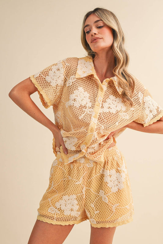 Floral Lace Set