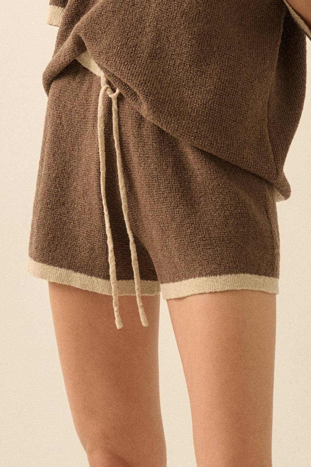 Sweater Shorts - Two Tone