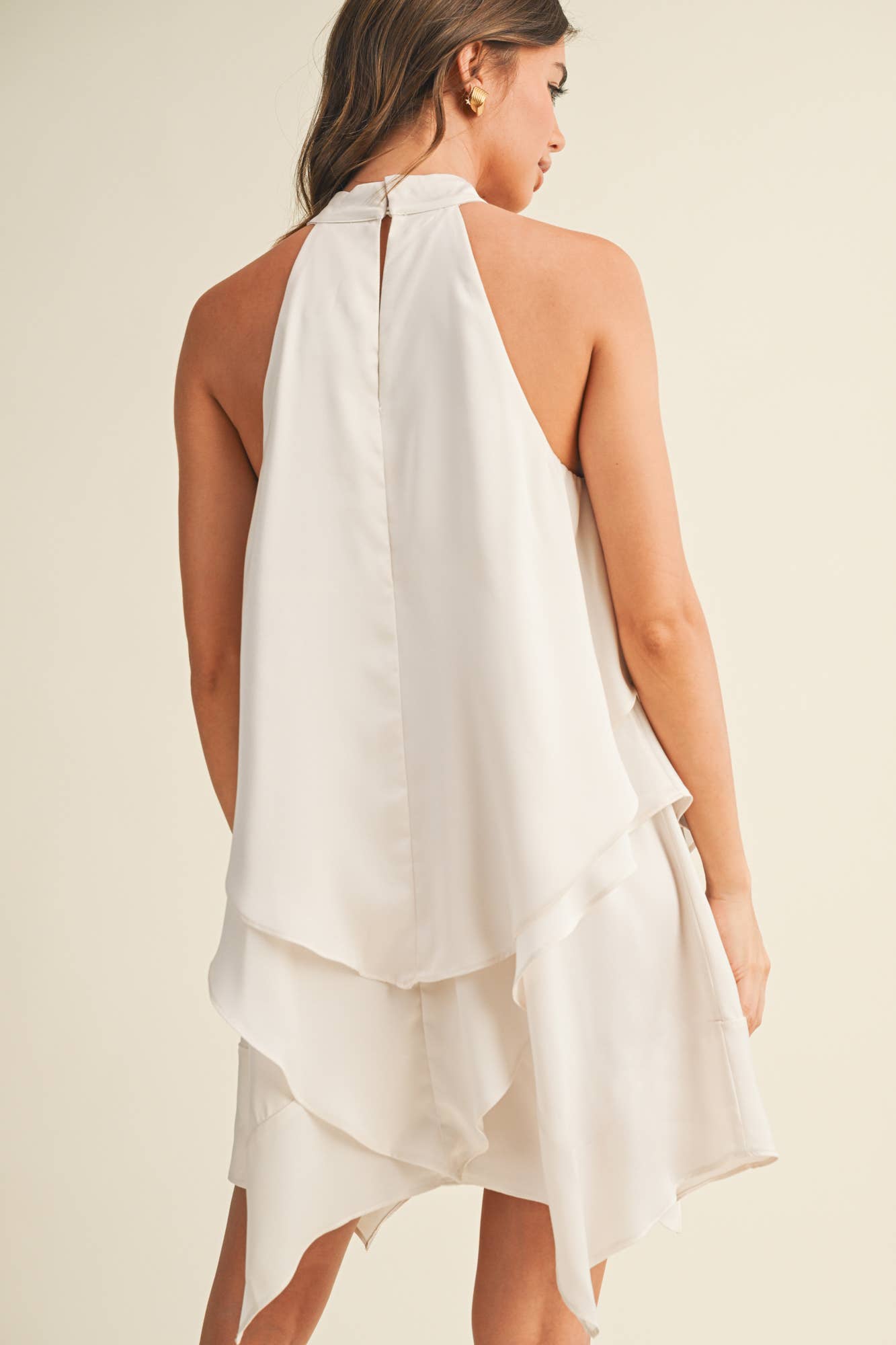 Orchid Halter Dress