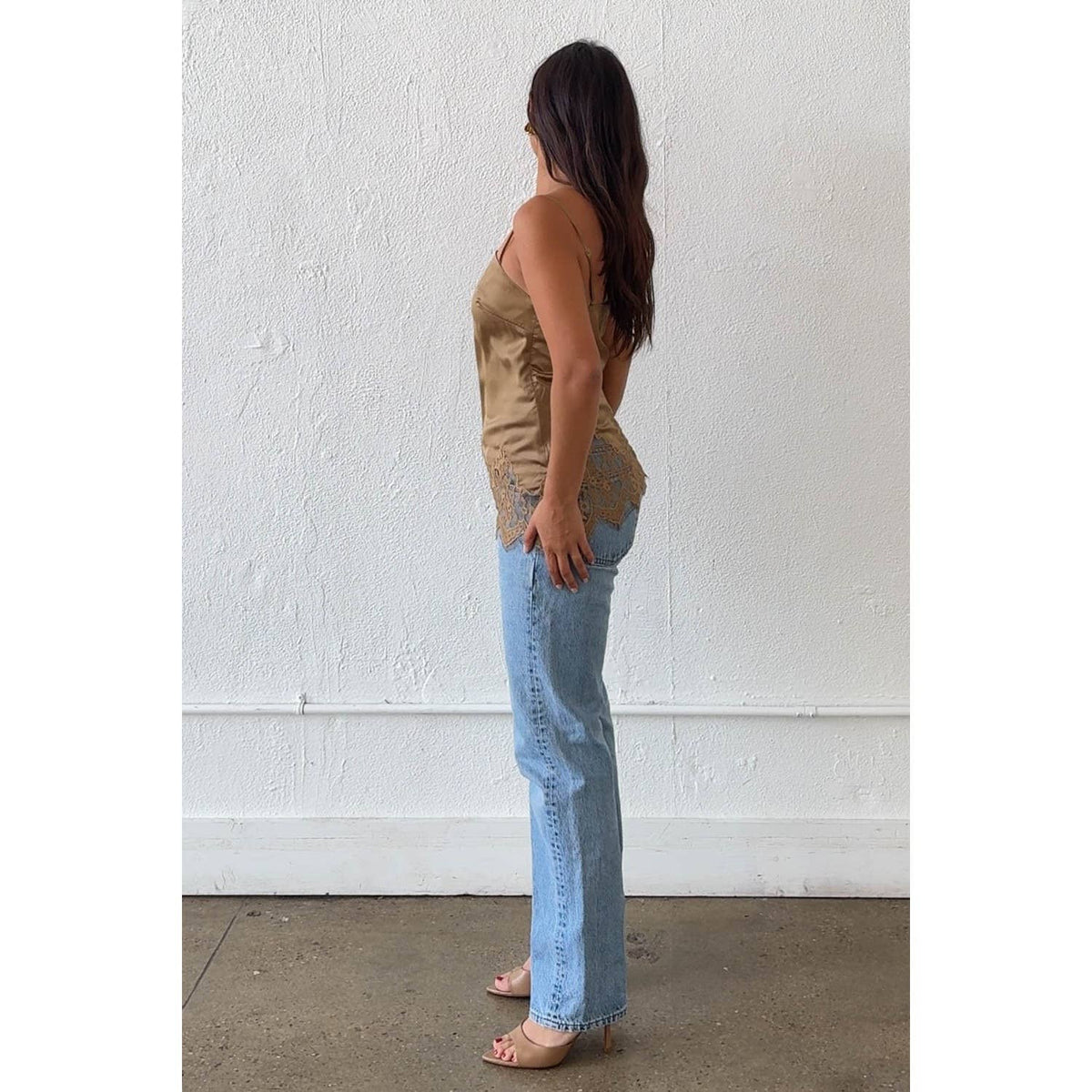 Tori Satin Top