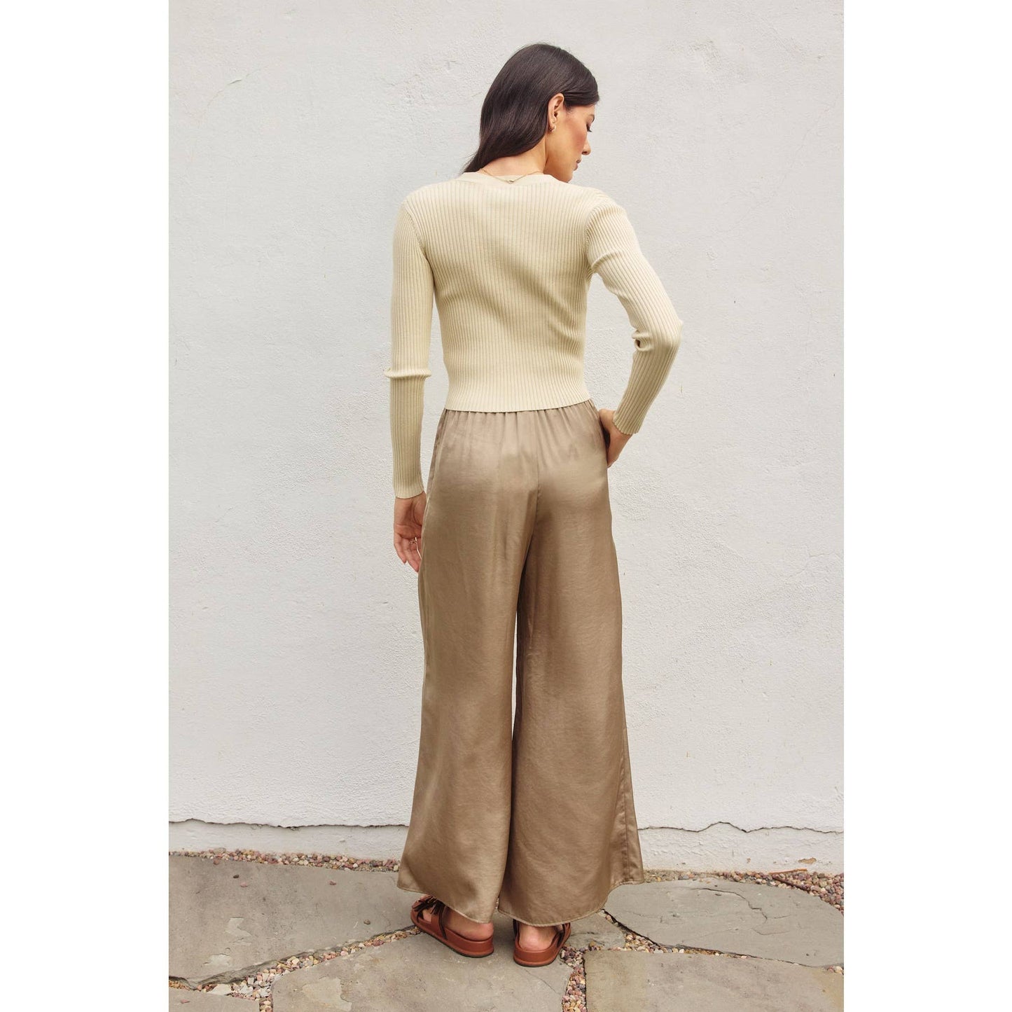 France Wide Leg Pants