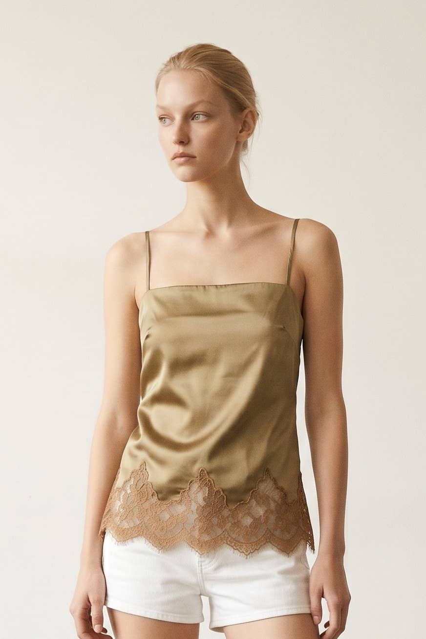 Tori Satin Top